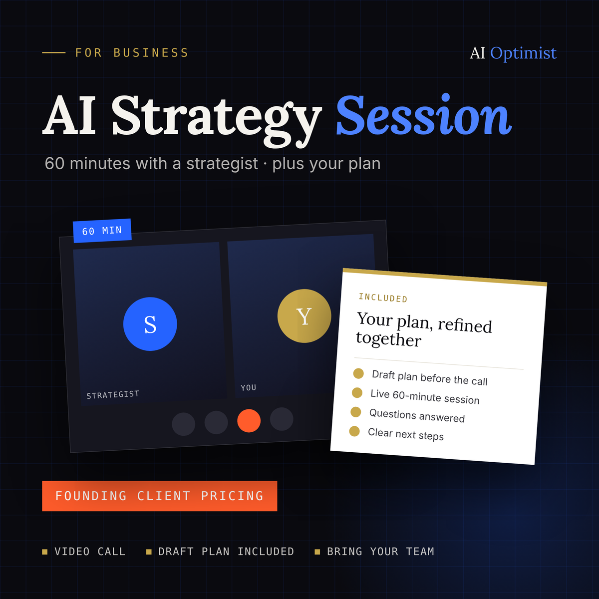 AI Strategy Session (60 min)